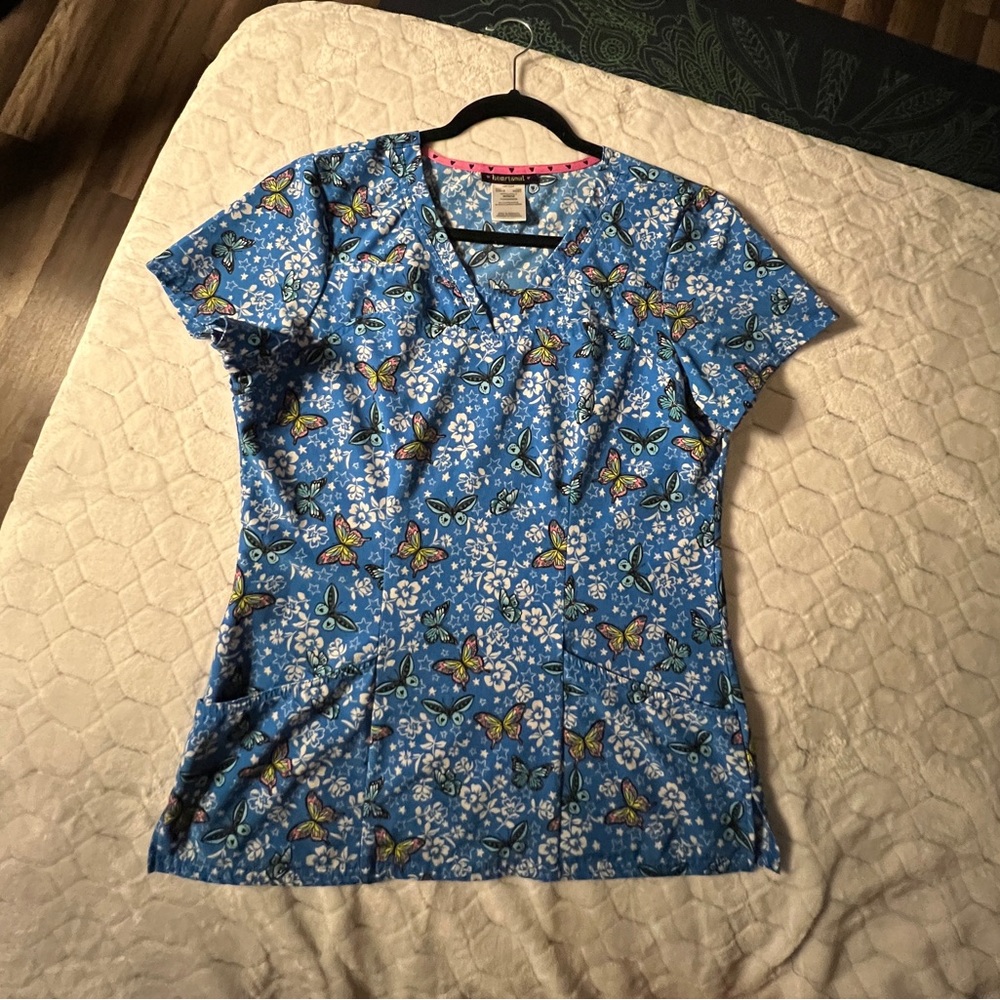 Heartsoul butterfly Scrubtop